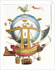 La Minerve cartoon of French 'air vessel', early 19th century by Anonymous