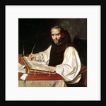 Portrait of Jose de Siguenza, prior and librarian of the monastery of San Lorenzo, 1602 by Spanish School