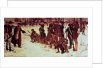 Baron von Steuben drilling American recruits at Valley Forge in 1778, 1911 by Edwin Austin Abbey