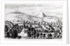 View from Avebury steeple of Silbury Hill by William Stukeley