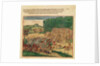 Battle between the Indians and the Spanish in which the Spanish colonel was beaten to death by Theodor de Bry