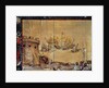 Cortes sails for Mexico, 1518 by Spanish School