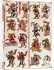 Mexican codex showing the genealogy of the Aztec civilisation by Mexican School
