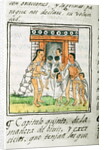 Ms Palat. 218-220 Book IX Young children entering a house by Spanish School