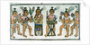 Ms Palat. 218-220 Book IX Aztec musicians from an account of Aztec crafts in Central Mexico by Spanish School