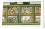 Ms Palat. 218-220 Book IX Aztec prisoners by Spanish School