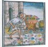 Ms Palat. 218-220 Aztec artisans dyeing feathers by Spanish School