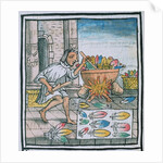 Ms Palat. 218-220 Aztec artisans dyeing feathers by Spanish School