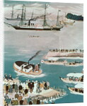 Japan's first foreign mission, heading to USA, 1871 by Anonymous