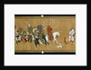A convoy of Mongols, Chinese, 14th century by School Chinese