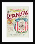 The Republican Two Step and March, song sheet dedicated to William McKinley, 1896 by American School