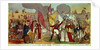 The Holy War - A Vision, satirical cartoon of the struggle for Catholic Emancipation in Ireland, 1826 by English School