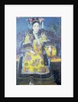 Portrait of the Empress Dowager Cixi by School Chinese