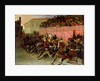 The Riderless Racers at Rome, 1817 by Theodore Gericault
