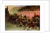 The Riderless Racers at Rome, 1817 by Theodore Gericault
