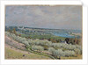 The Terrace at Saint-Germain, Spring, 1875 by Alfred Sisley
