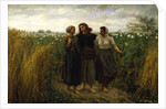 Returning from the Fields, 1871 by Jules Breton