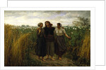 Returning from the Fields, 1871 by Jules Breton