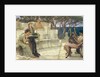 Sappho and Alcaeus, 1881 by Lawrence Alma-Tadema
