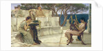 Sappho and Alcaeus, 1881 by Lawrence Alma-Tadema