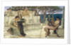 Sappho and Alcaeus, 1881 by Lawrence Alma-Tadema