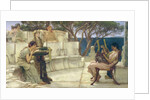 Sappho and Alcaeus, 1881 by Lawrence Alma-Tadema