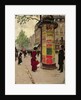 Paris Kiosk, early 1880s by Jean Beraud