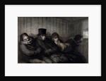 The Second Class Carriage, 1864 by Honore Daumier