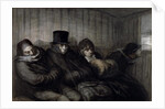 The Second Class Carriage, 1864 by Honore Daumier