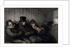 The Second Class Carriage, 1864 by Honore Daumier