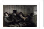 The Second Class Carriage, 1864 by Honore Daumier