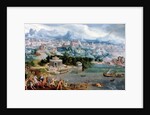 Panoramic Fantasy with the Abduction of Helen, 1535 by Maerten van Heemskerck