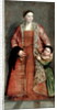 Portrait of Countess Livia da Porto Thiene and her Daughter, Portia, c.1551 by Veronese