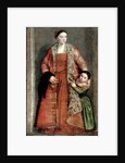 Portrait of Countess Livia da Porto Thiene and her Daughter, Portia, c.1551 by Veronese