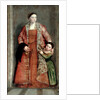 Portrait of Countess Livia da Porto Thiene and her Daughter, Portia, c.1551 by Veronese