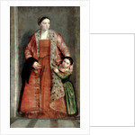 Portrait of Countess Livia da Porto Thiene and her Daughter, Portia, c.1551 by Veronese