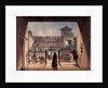 Interior of Fort Laramie, 1858-60 by Alfred Jacob Miller