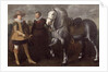 Portrait of a Gentleman with His Horse and Groom, 1624 by Adriaen I van Nieulandt