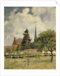 The Church at Eragny, 1884 by Camille Pissarro