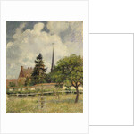 The Church at Eragny, 1884 by Camille Pissarro