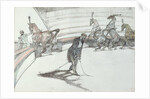 Au Cirque: Chevaux en Liberte, 1899 by Henri de Toulouse-Lautrec