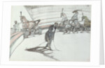 Au Cirque: Chevaux en Liberte, 1899 by Henri de Toulouse-Lautrec