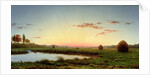 Haystacks on the Newburyport Marshes, 1862 by Martin Johnson Heade