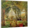 The Arbour, or 'The Conflict', c.1900 by Gaston de La Touche