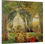 The Arbour, or 'The Conflict', c.1900 by Gaston de La Touche