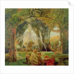 The Arbour, or 'The Conflict', c.1900 by Gaston de La Touche