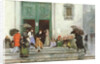 Coming Out of Church, before 1875 by Raimundo de Madrazo y Garreta