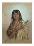 Chinook Indian, Columbia River by Alfred Jacob Miller