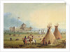 Fort Laramie, 1858-60 by Alfred Jacob Miller