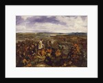 Sketch for The Battle of Poitiers, 1829-30 by Ferdinand Victor Eugene Delacroix